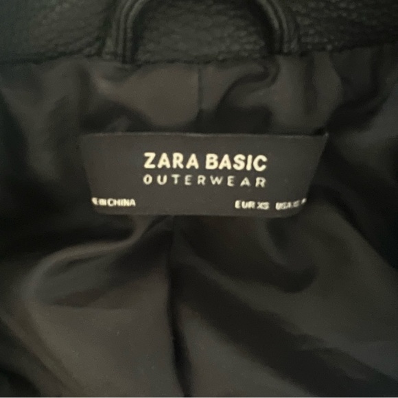 Zara leather jacket - Picture 2 of 6